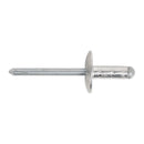 Sealey Aluminium Multi-Grip Large Flange Rivet 4.8 x 19mm - Pack of 200 RM4819L