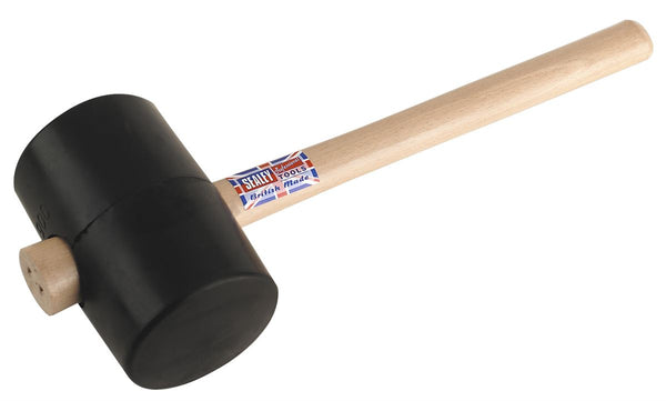 Rubber Mallet 2.5lb Black