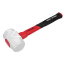 Sealey Premier Rubber Mallet with Fibreglass Shaft & Graphite Core 16oz RMG16