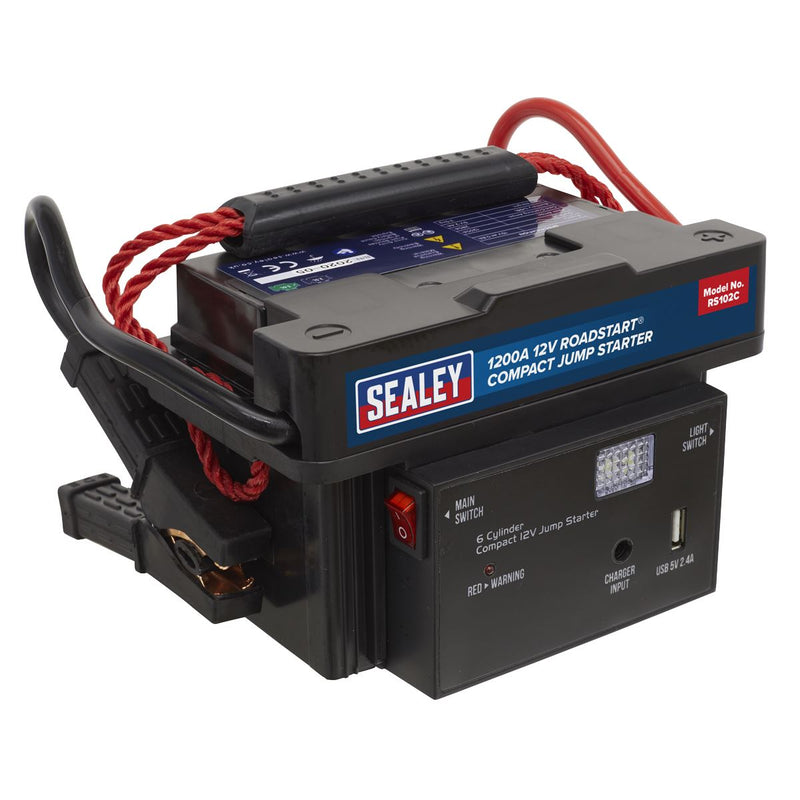 Sealey RoadStart&reg; Compact Jump Starter 12V 1400A RS102C