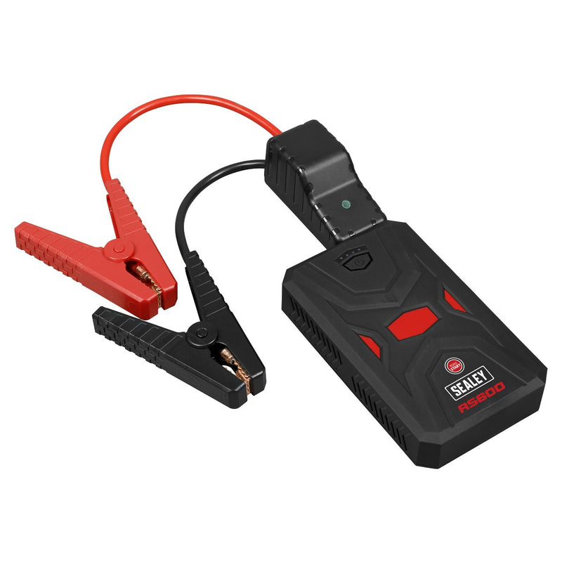 Sealey RoadStart&reg; 12V Lithium-ion Jump Starter Power Pack 600A RS600