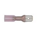 Sealey Heat Shrink Push-On Male Terminal 6.3mm, Red - Pack of 25 RTSPM25