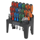 Sealey Siegen Screwdriver, Hex Key & Bit Set 44pc S01090