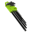 Sealey Siegen Extra-Long Ball-End Hex Key Set 9pc S01094