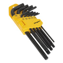 Sealey Long TRX-Star* Key Set 9pc S01095