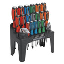 Sealey Siegen Hammer-Thru Screwdriver, Hex Key & Bit Set 44pc S01106