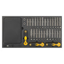 Sealey Siegen Specialised Bit Set & Folding Hex Keys with Tool Tray 192pc S01126