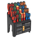 Sealey Siegen Screwdriver, Bit & Nut Driver Set 61pc S01152