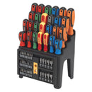 Sealey Siegen Screwdriver, Bit & Nut Driver Set 61pc S01152