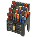 Sealey Siegen Hammer-Thru Screwdriver, Bit & Nut Driver Set 61pc S01153