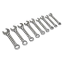 Sealey Siegen Stubby Combination Spanner Set 9pc S01157