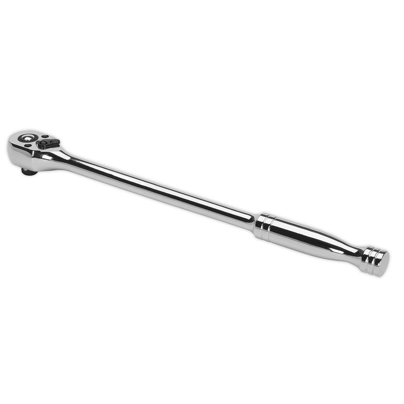 Ratchet Wrench Long Pattern 300mm 3/8"Sq Drive Pear-Head Flip Reverse