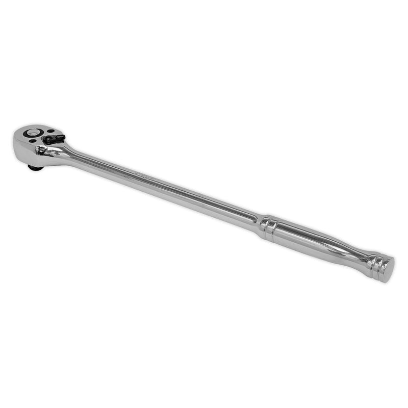 Ratchet Wrench Long Pattern 300mm 3/8"Sq Drive Pear-Head Flip Reverse