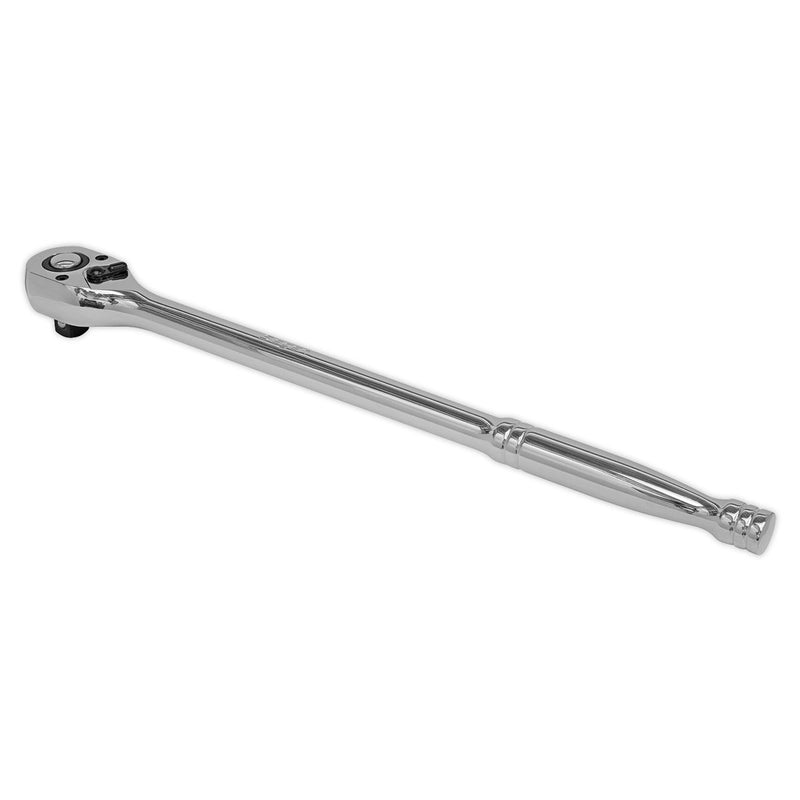 Ratchet Wrench Long Pattern 375mm 1/2"Sq Drive Pear-Head Flip Reverse