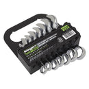 Sealey Siegen Imperial Stubby Combination Spanner Set 7pc S01190