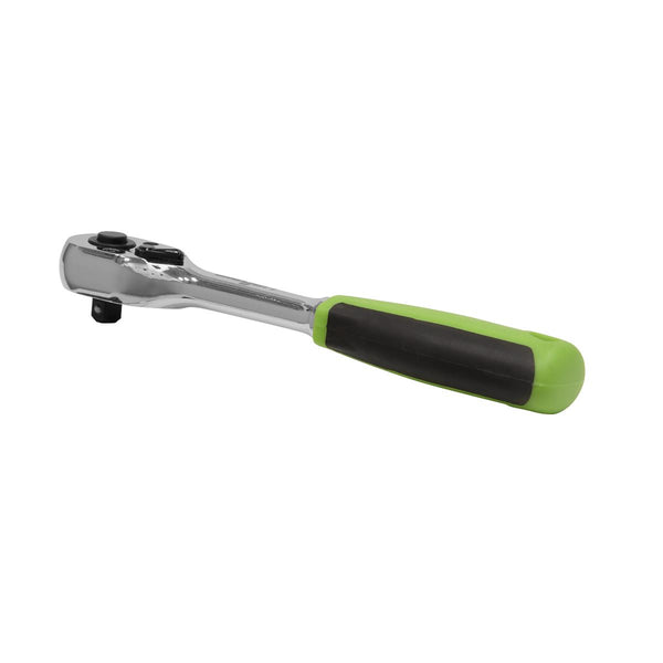 Ratchet Wrench 1/4"Sq Drive Pear-Head Flip Reverse