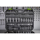 Sealey Siegen Socket Set 1/4", 3/8" & 1/2"Sq Drive 171pc S01211