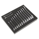 Sealey Siegen Stubby Combination Spanner Set 14pc S01232