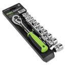 Sealey Siegen Socket Set 3/8"Sq Drive 12pc S01242