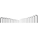 Sealey Siegen Hex Key Set 25pc S0465