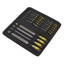 Sealey Siegen Engineer's & Needle File Set 16pc S05781