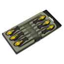 Sealey Siegen Needle File Set 100mm 6pc S0628