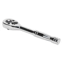 Sealey Siegen Pear-Head Ratchet Wrench with Flip Reverse 1/4"Sq Drive S0704