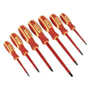 Sealey Siegen Screwdriver Set 7pc - VDE Approved S0756
