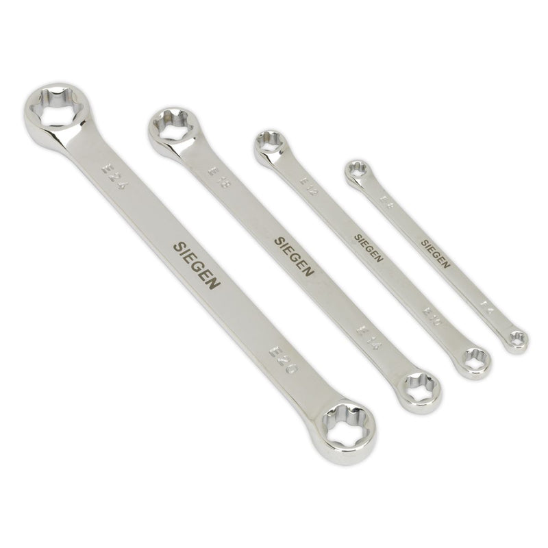 TRX-Star* Double End Spanner Set 4pc