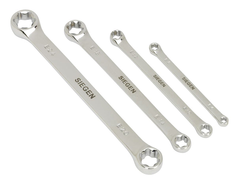 TRX-Star* Double End Spanner Set 4pc