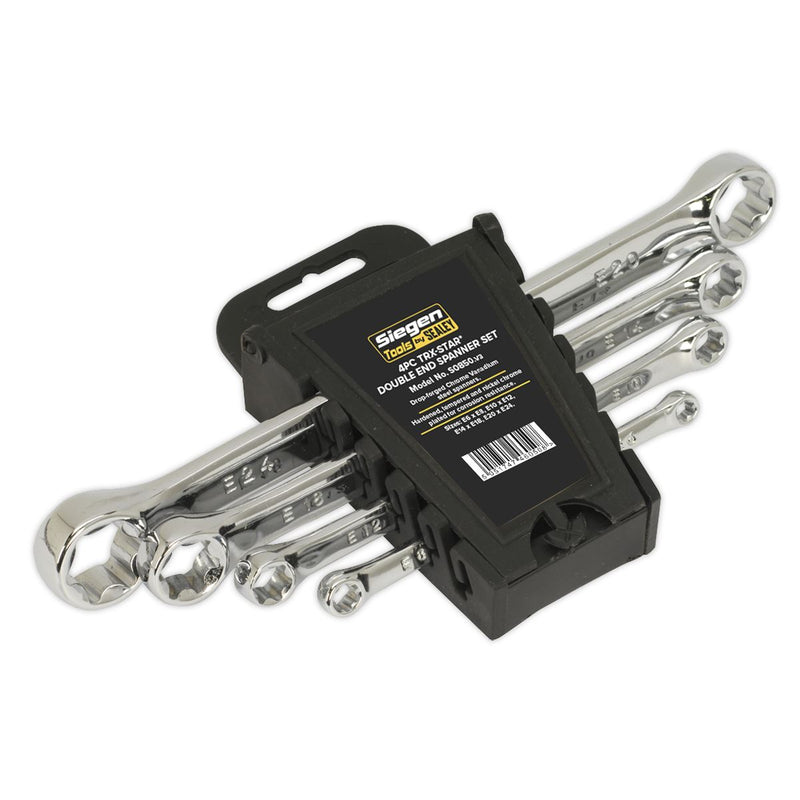 TRX-Star* Double End Spanner Set 4pc