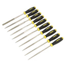 Sealey Siegen Diamond Needle File Set 100mm 10pc S0896