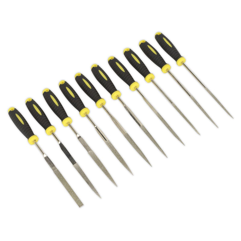 Diamond Needle File Set 10pc 100mm