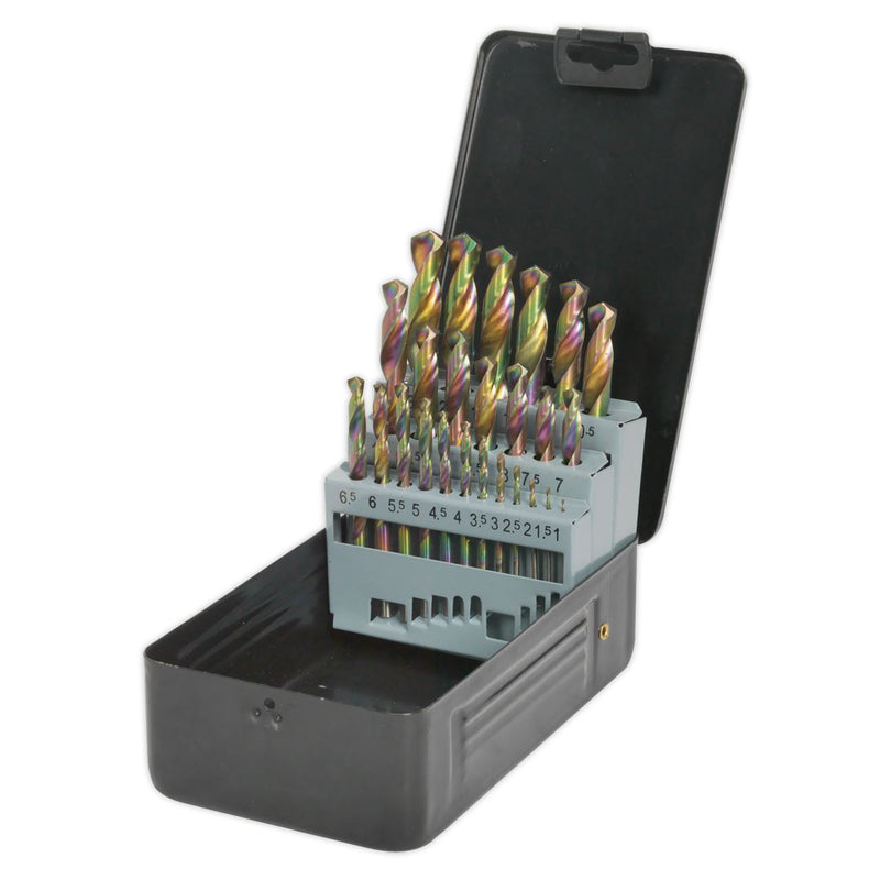 HSS Drill Bit Set 25pc Edge Ground - Metric DIN 338