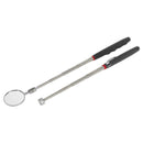 Sealey Siegen Telescopic Magnetic Pick-Up Tool & Inspection Mirror Set 2pc S0940