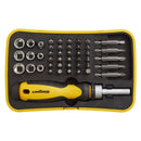 Sealey Siegen Ratchet Screwdriver Socket & Bit Set 45pc S0979