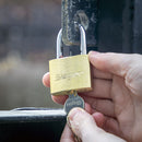 Sealey Siegen Brass Body Padlock with Brass Cylinder 40mm S0987
