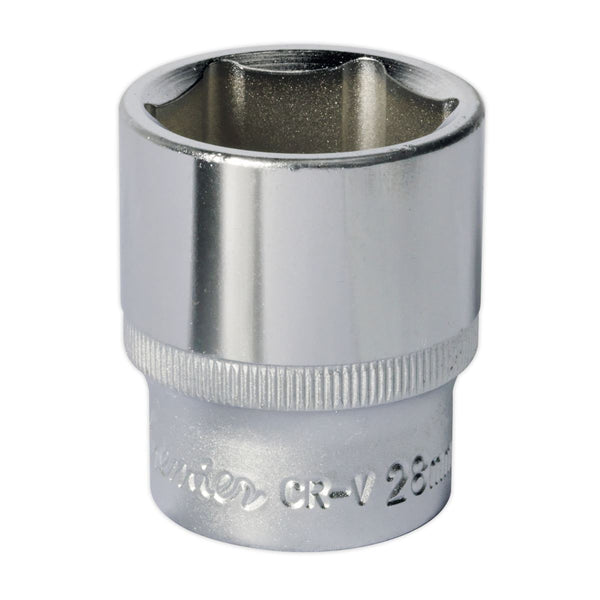 WallDrive&reg; Socket 28mm 1/2"Sq Drive