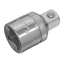Sealey Premier Adaptor 1/2"Sq Drive Female to 3/8"Sq Drive Male S12F-38M