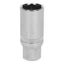 Sealey Premier Spark Plug Socket 3/8"Sq Drive 21mm S38SP14