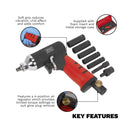 Sealey Premier Air Impact Wrench Diesel Glow Plug Kit 1/4"Sq Drive SA141