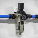 Sealey Auto Drain Air Filter/Regulator Max. Airflow 140cfm SA206FRAD