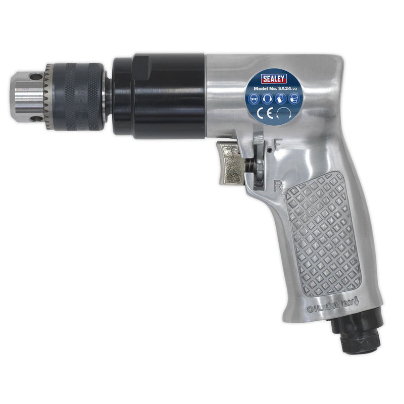 Air Drill �10mm 1800rpm Reversible