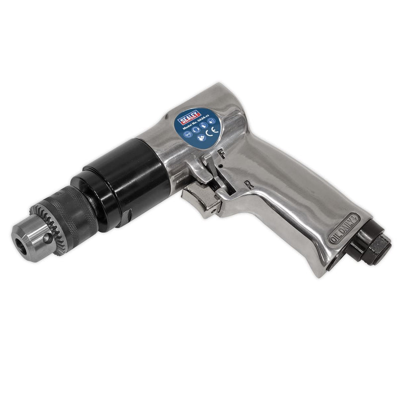 Air Drill �10mm 1800rpm Reversible