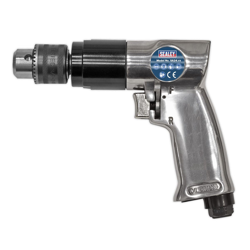 Air Drill �10mm 1800rpm Reversible