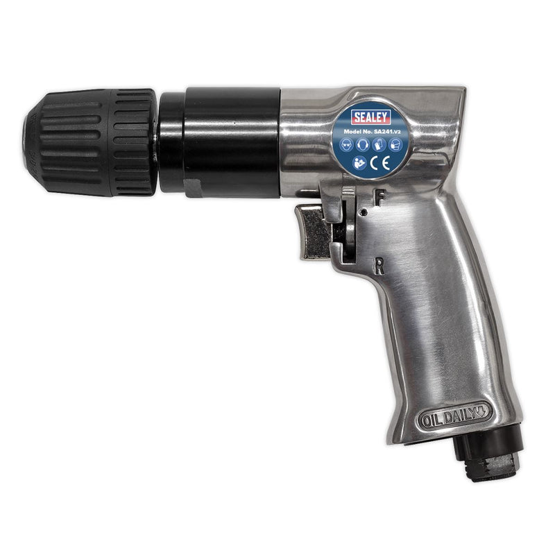 Air Drill �10mm Reversible with Keyless Chuck