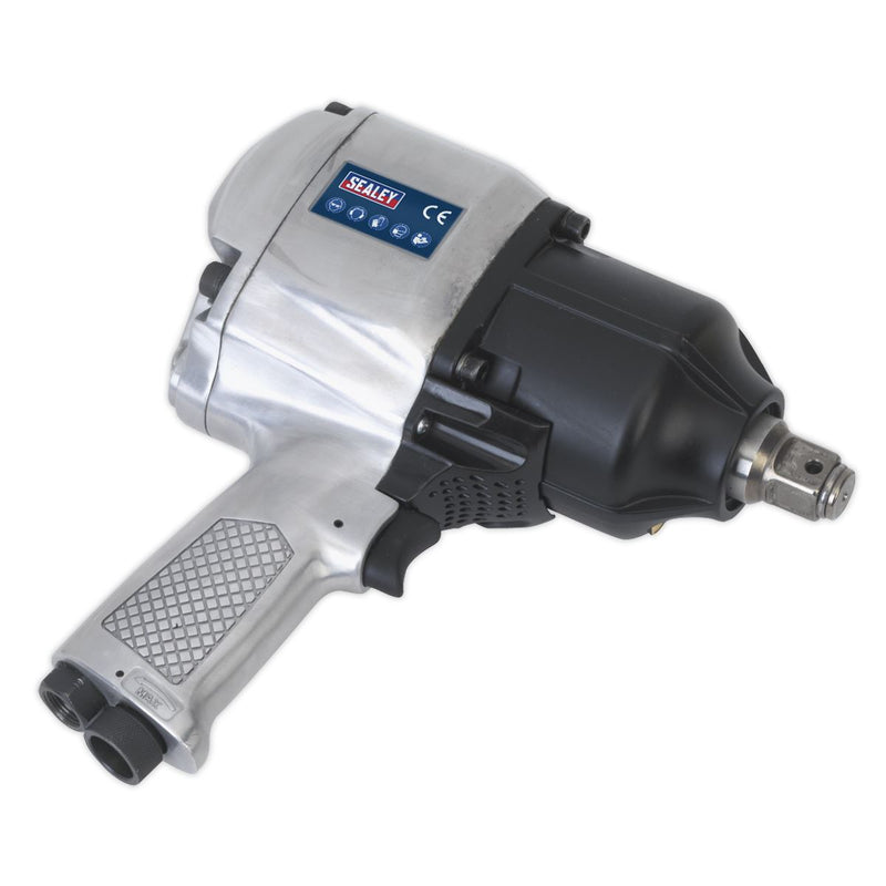 Air Impact Wrench 1"Sq Drive Pistol Type - Twin Hammer