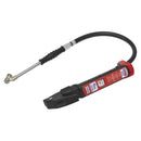 Sealey PCL Anodised Tyre Inflator with Twin Push-On Connector SA37/93B