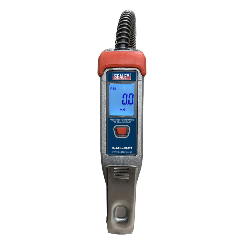 Digital Tyre Inflator 0.5m Hose with Twin Push-On Connector