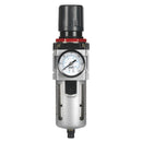 Sealey High Flow Air Filter/Regulator with Gauge SA4001FR